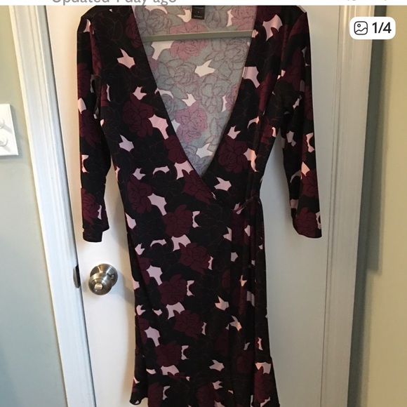 BCBG wrap dress. - Picture 5 of 5